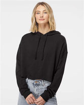 Women’s Lightweight Crop Hooded Sweatshirt - AFX64CRP